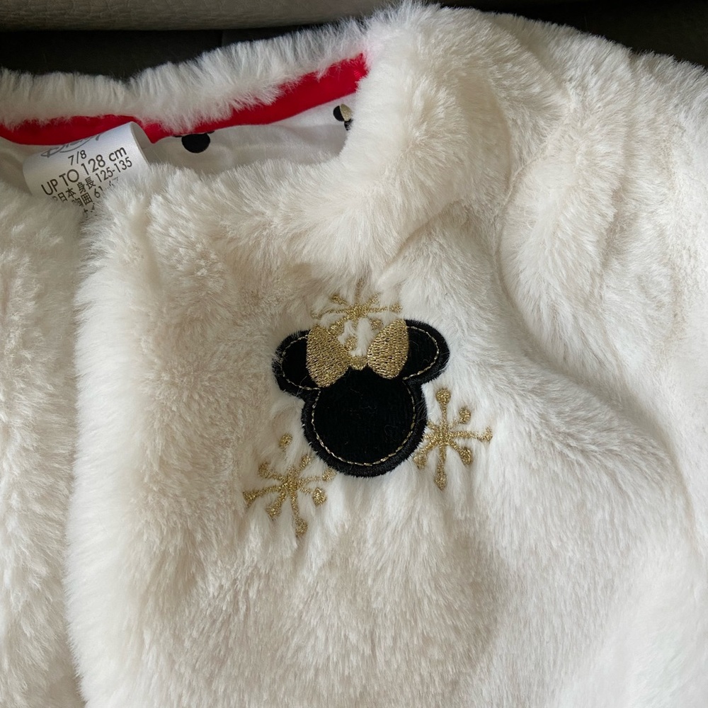 Disney Girl Faux Fur Jacket